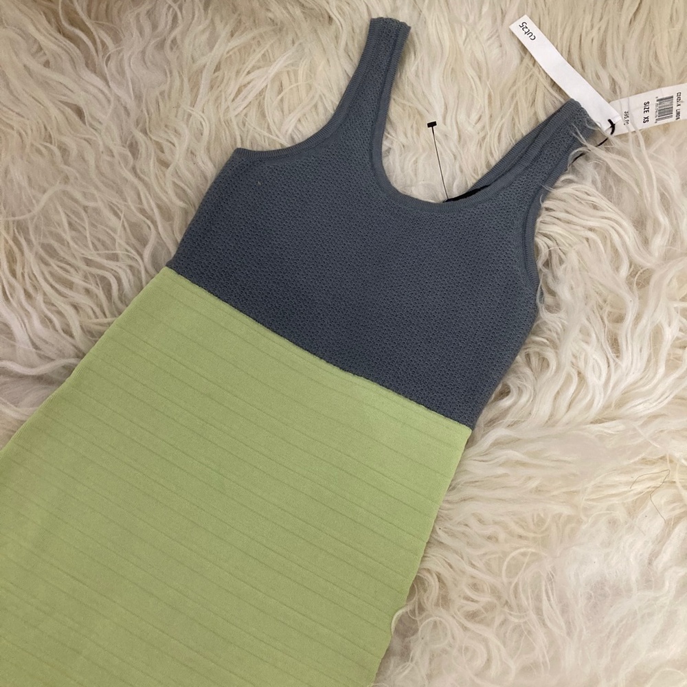 CUT25 BY YIGAL AZROUËL Colorblock Pattern Mini Dress - Picture 10 of 10